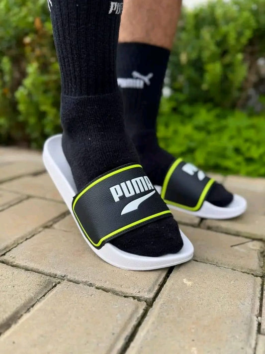 ZAPATILLA PUMA NEGRO BLANCO MASCULINO